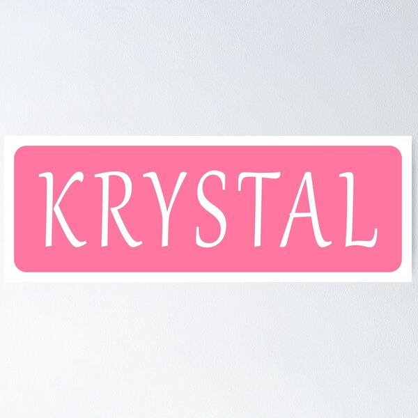Item preview, Krystal Name designed and sold by Jeallan Designs.