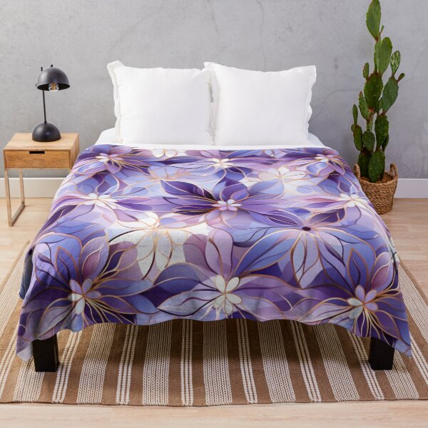 Item preview, Lavender Luxury - Tranquil Seamless Digital Pattern designed and sold by KaleidoKiosk.