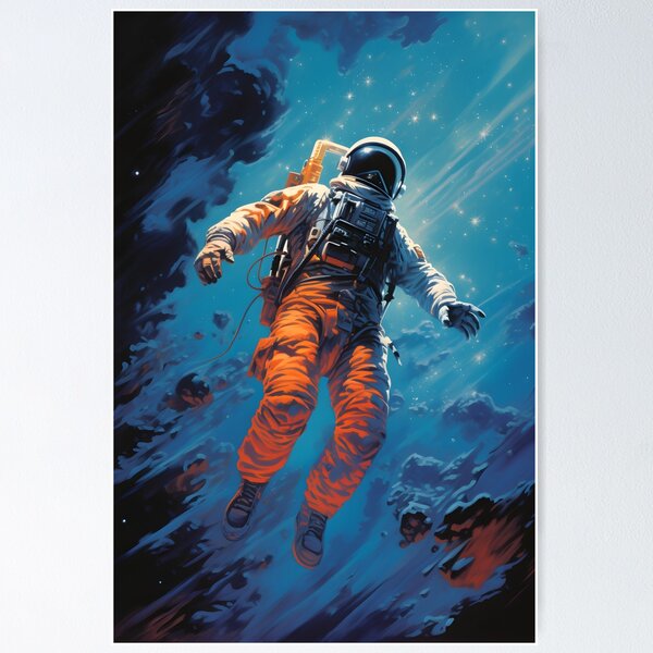 Item preview, Astronaut in Outer Space designed and sold by Je-we.