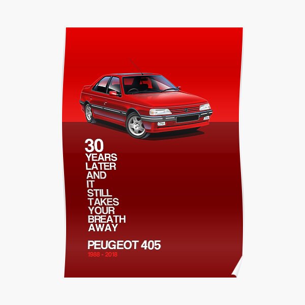 Peugeot 405 Mi16 Gifts Merchandise Redbubble