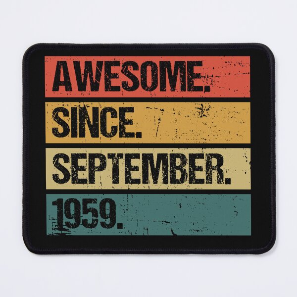 Item preview, Awesome Since September 1959 | Made In 1959 | Vintage September 1959 designed and sold by Christina-grich.