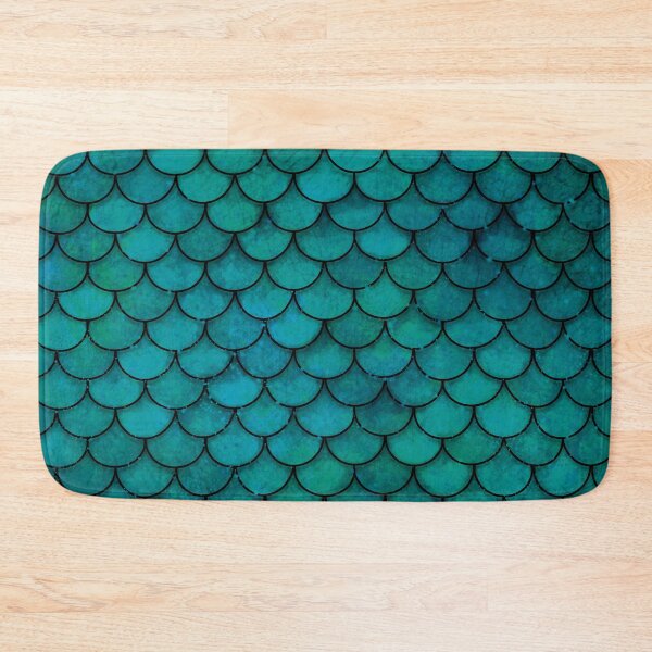 Item preview, Mermaid Scales Aquamarine designed and sold by Karin Taylor.