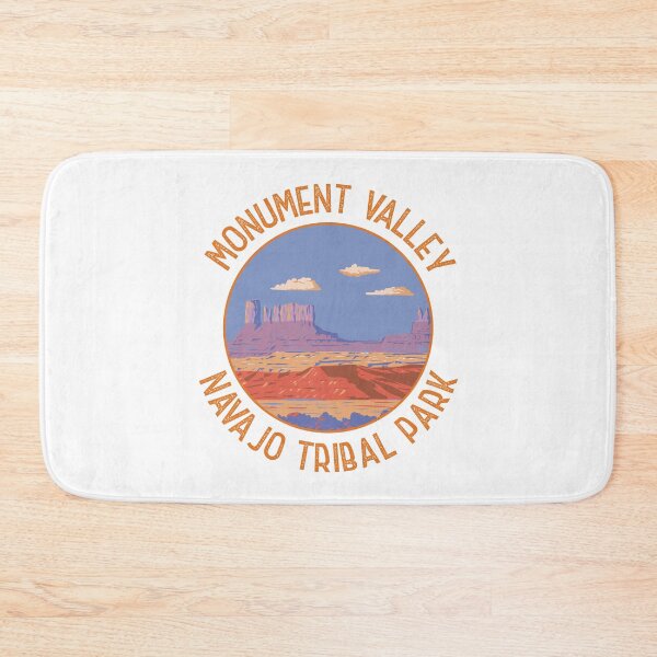 Item preview, Monument Valley Navajo Tribal Park Retro Distressed Circle designed and sold by KrisSidDesigns.