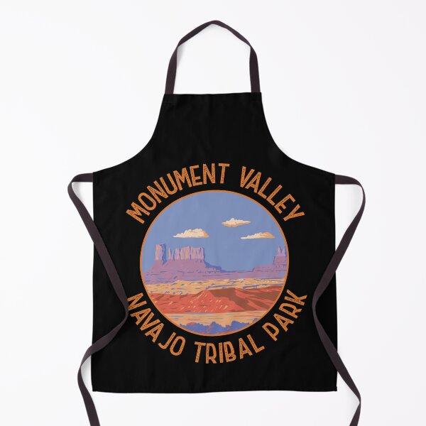 Item preview, Monument Valley Navajo Tribal Park Retro Distressed Circle designed and sold by KrisSidDesigns.