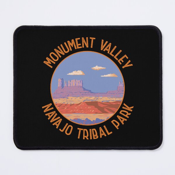 Artikelvorschau, Monument Valley Navajo Tribal Park Retro Distressed Circle entworfen und verkauft von KrisSidDesigns.
