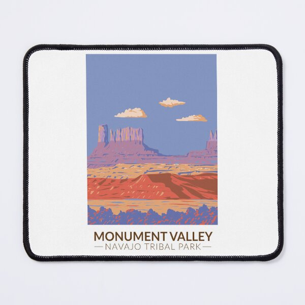 Item preview, Monument Valley Navajo Tribal Park Travel Art Vintage designed and sold by KrisSidDesigns.