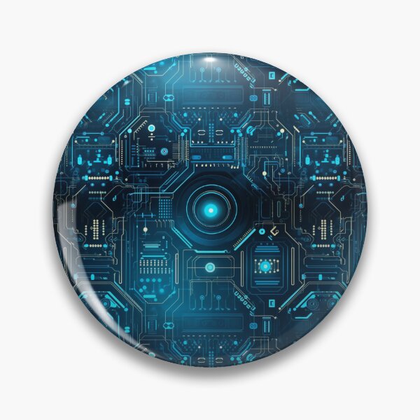 Item preview, xSeamless Pattern Beyond Interfaces: Futuristic Digital Art Unleashed designed and sold by AlienSkinEyes.
