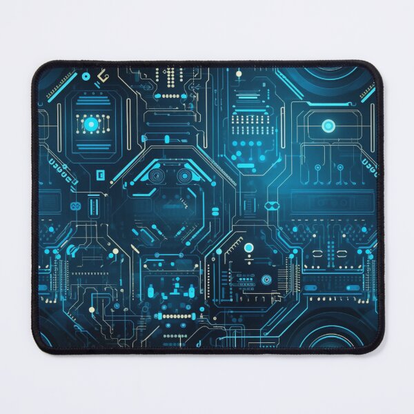 Item preview, xSeamless Pattern Beyond Interfaces: Futuristic Digital Art Unleashed designed and sold by AlienSkinEyes.