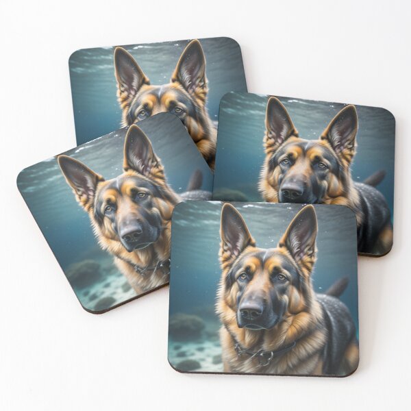 Item preview, German Shepherd Underwater designed and sold by GSDDESIGNMERCH.