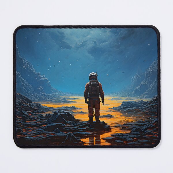 Item preview, Astronaut on a Rocky Planet designed and sold by Je-we.