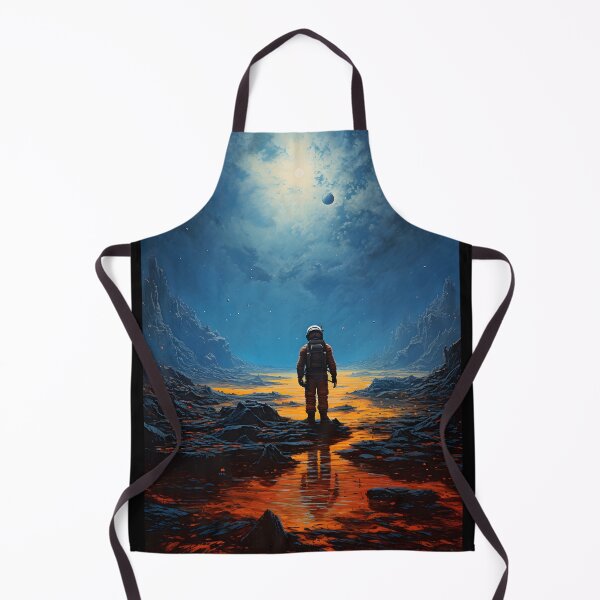 Item preview, Astronaut on a Rocky Planet designed and sold by Je-we.