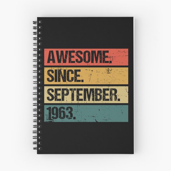 Item preview, Awesome Since September 1963 | Made In 1963 | Vintage September 1963 designed and sold by Christina-grich.