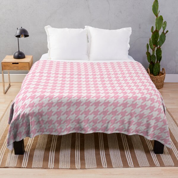 Item preview, Pink Houndstooth Cute Pattern designed and sold by YLArt.