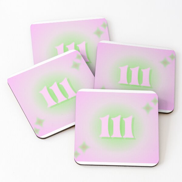 Item preview, 111 aura angel numbers manifesting affirmations aesthetic  designed and sold by ArtByCelestial.