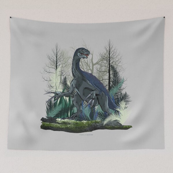 Item preview, Jurassic World - Therizinosaurus designed and sold by Mariia Berezhna.