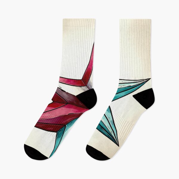 Item preview, Star Design Burgundy, teal, gray, white, silver 3 designed and sold by Highlandkings.
