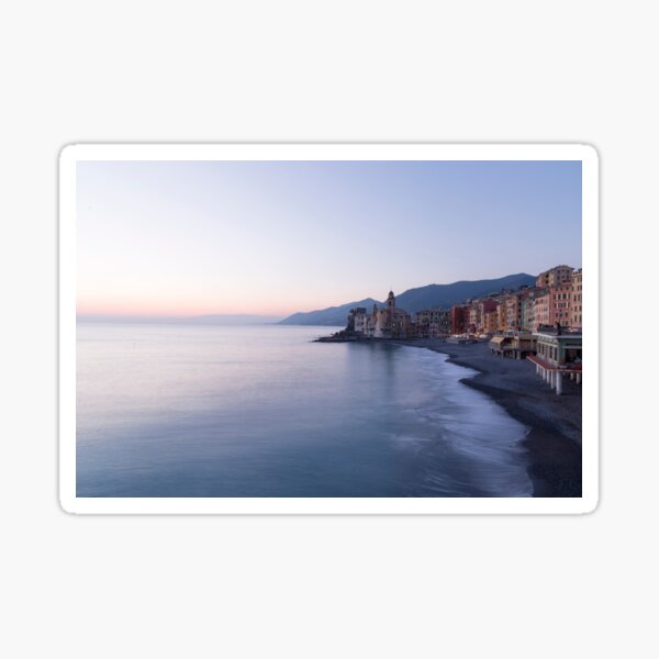 Sunset in Camogli Sticker
