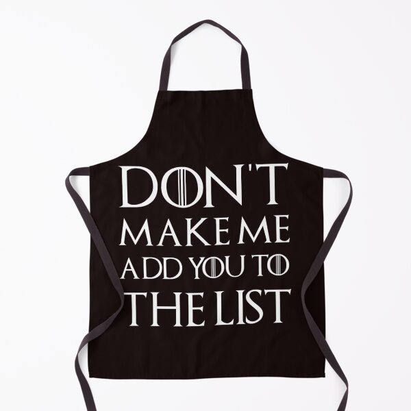 Item preview, don't make me add you to the list designed and sold by JOSEPHERTSON.