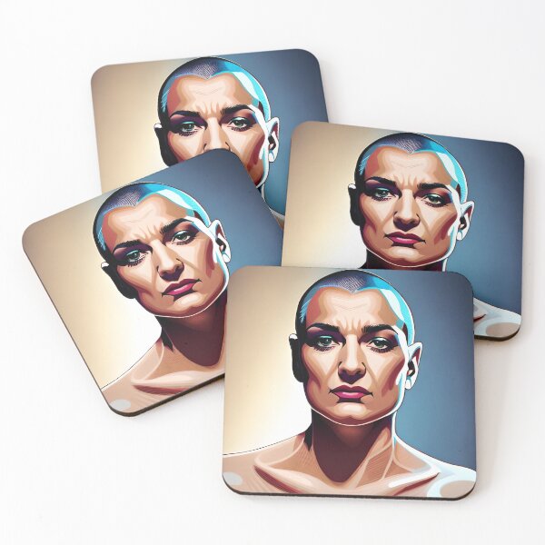 Item preview, Painting of Sinead O'Connor designed and sold by Yabhi.