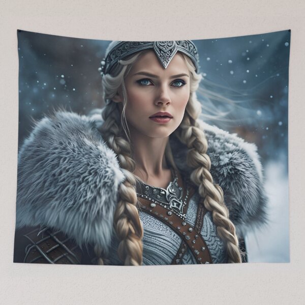 Item preview, Viking Princess in the Snow designed and sold by Mr-Saxon.