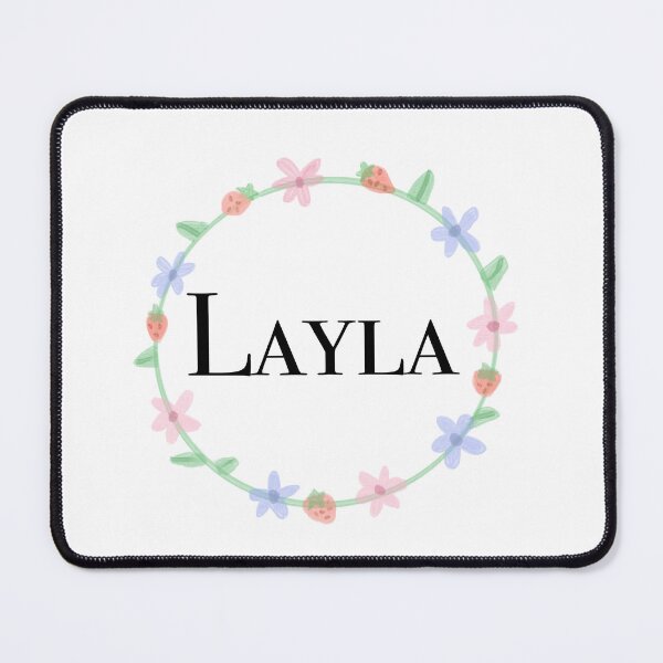 Item preview, Layla name design designed and sold by tinasartspace.