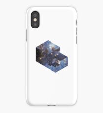 Isometric Cube ( Stars ) iPhone Case