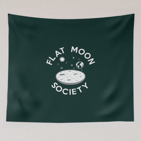 Item preview, Flat moon society designed and sold by RubenBrownell.