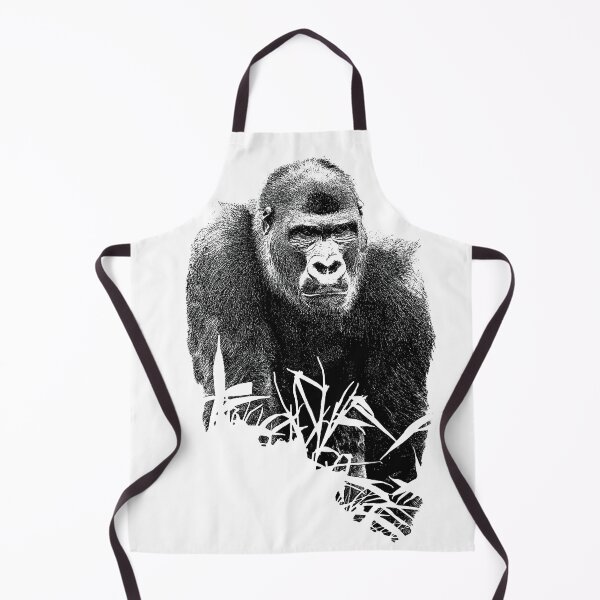 Item preview, Gorilla Lope Digital Outline Art designed and sold by rawshutterbug.