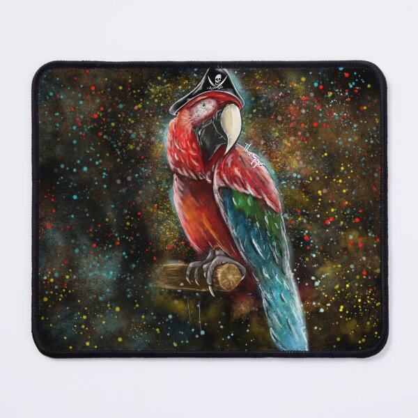 Item preview, pirate parrot designed and sold by Themys24.