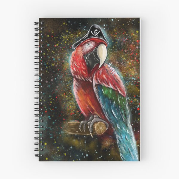 Item preview, pirate parrot designed and sold by Themys24.