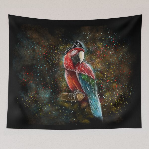 Item preview, pirate parrot designed and sold by Themys24.
