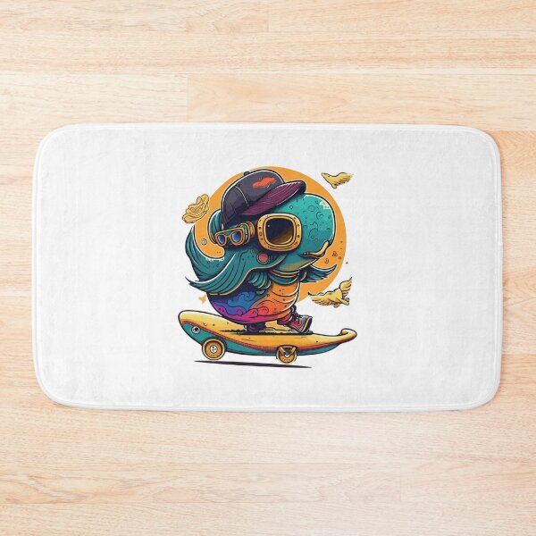 Item preview, Skateboarding Bird designed and sold by OrganicCharm.