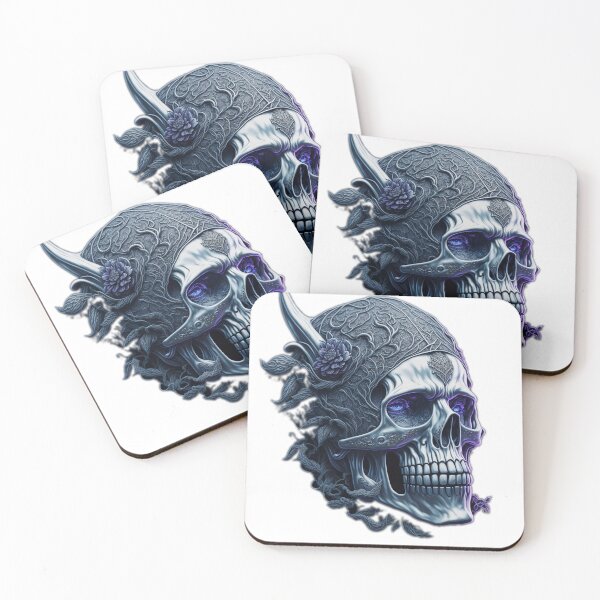 Item preview, Silver Skull designed and sold by Lia's AI Art.