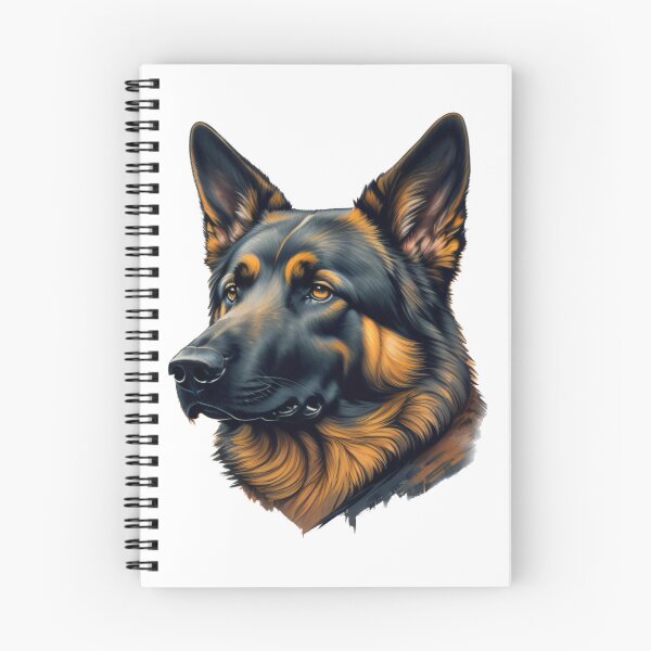 Item preview, German Shepherd Cute Head Portrait designed and sold by GSDDESIGNMERCH.