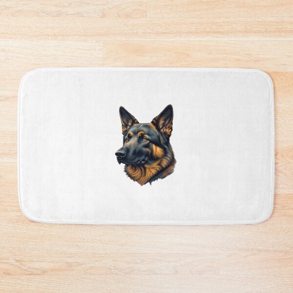 Item preview, German Shepherd Cute Head Portrait designed and sold by GSDDESIGNMERCH.