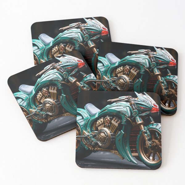 Item preview, Futuristic Motorcycle Cyborg Dragon Concept 3 designed and sold by Art by Lilia.