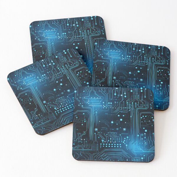 Item preview, xSeamless Pattern Beyond Interfaces: Futuristic Digital Art Unleashed designed and sold by AlienSkinEyes.