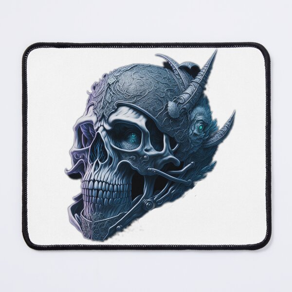 Item preview, Silver Skull designed and sold by Lia's AI Art.