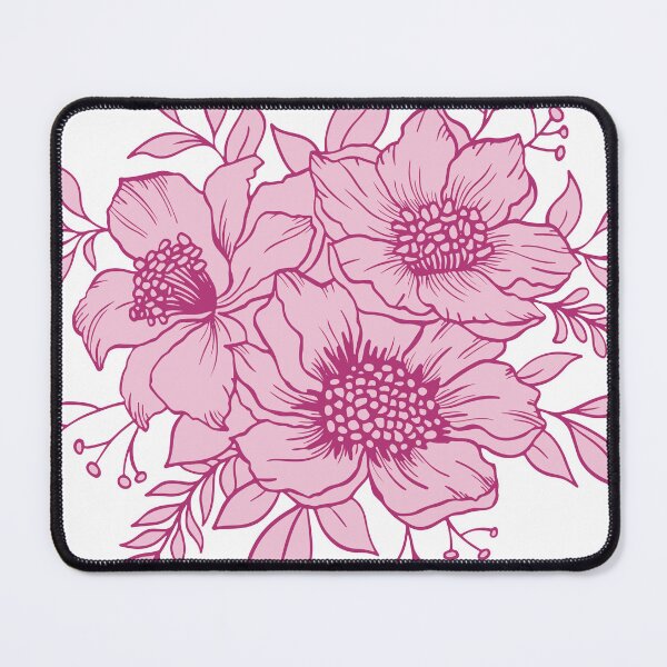Item preview, Pink Organic Floral Design designed and sold by elaBdesign.