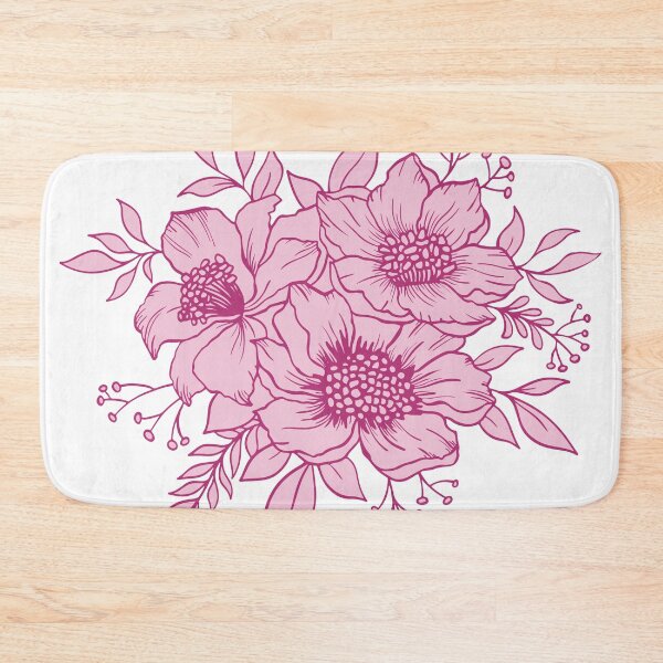 Item preview, Pink Organic Floral Design designed and sold by elaBdesign.