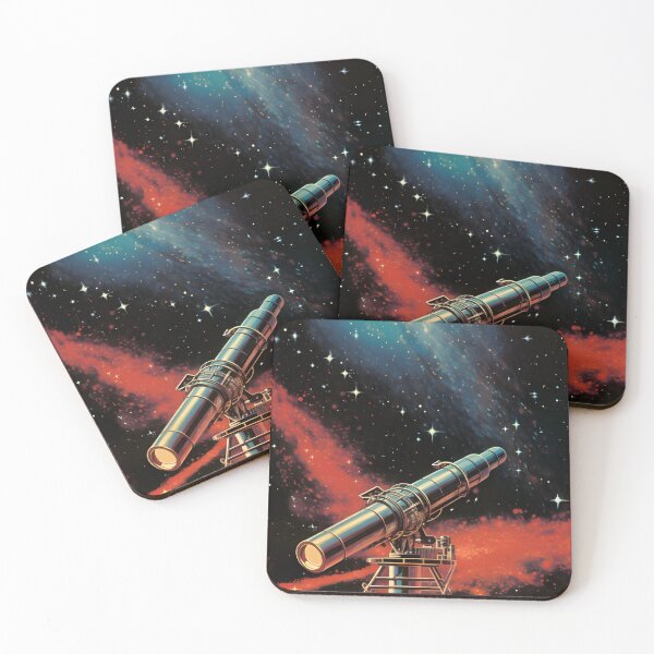 Item preview, Telescope and Space With a Nebula designed and sold by Je-we.