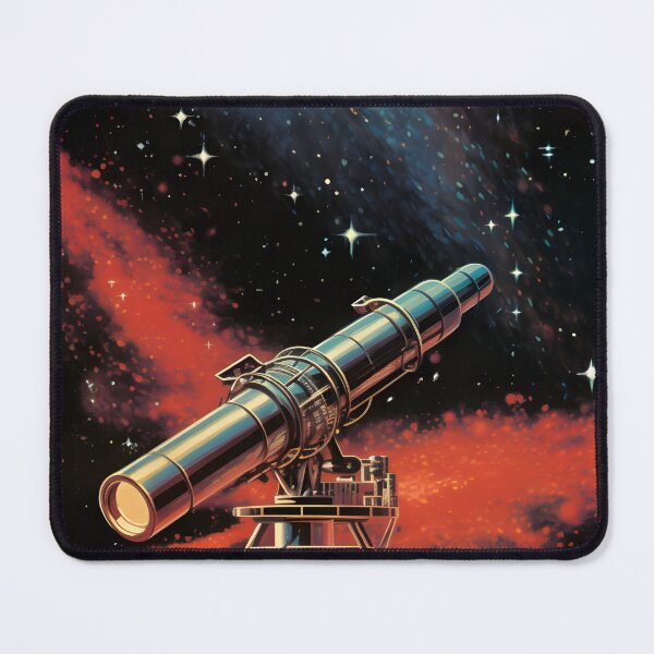 Item preview, Telescope and Space With a Nebula designed and sold by Je-we.