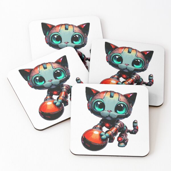 Item preview, Robo-Cat Bowling! designed and sold by kukamatsu.