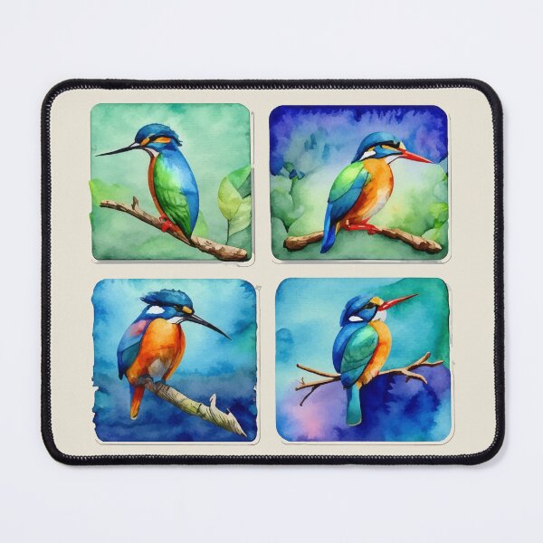 Item preview, kingfisher foursome designed and sold by Jasardpu.