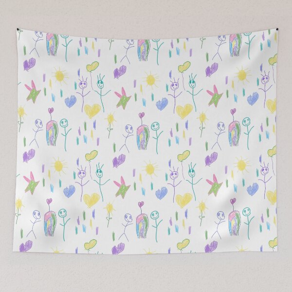 Item preview, Сhildren's drawing designed and sold by seredovandesign.