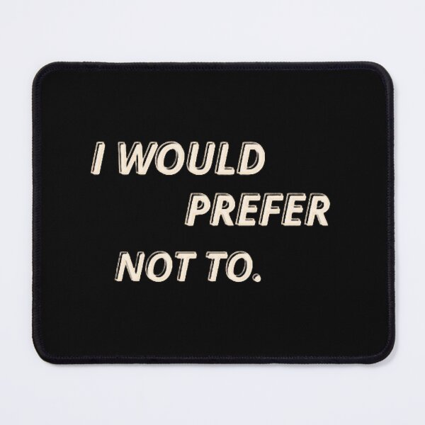 Item preview, funny i would prefer not to ,zizek gift for communist designed and sold by janie-brinkley.