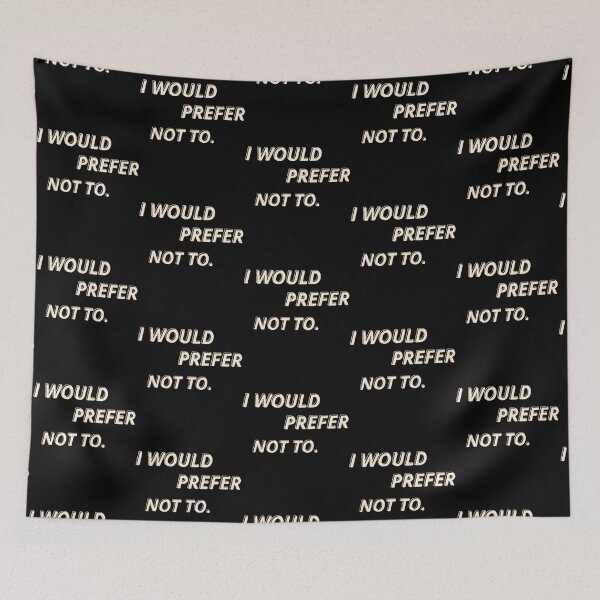 Item preview, funny i would prefer not to ,zizek gift for communist designed and sold by janie-brinkley.