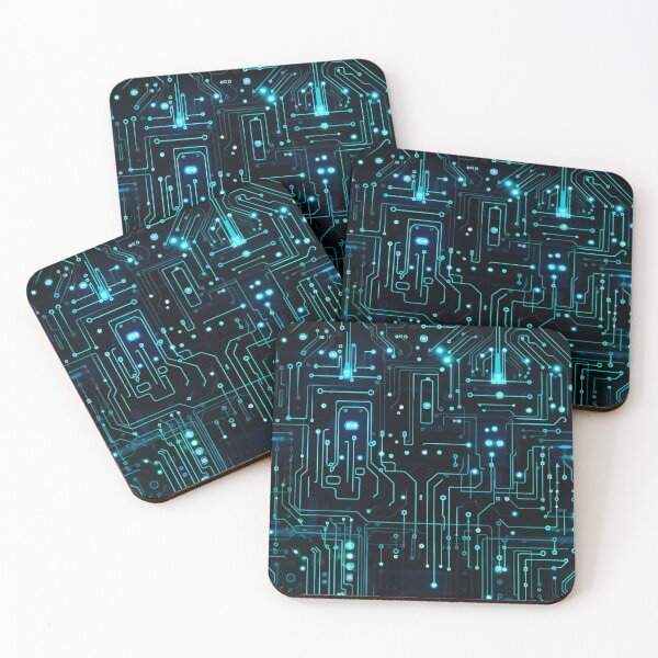 Item preview, xSeamless Pattern Beyond Interfaces: Futuristic Digital Art Unleashed designed and sold by AlienSkinEyes.