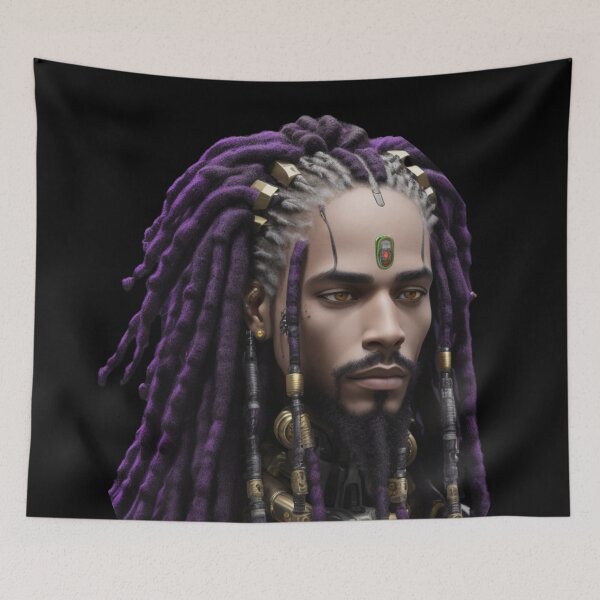 Item preview, Dreadlock future tech male 3 designed and sold by Rothnaric.