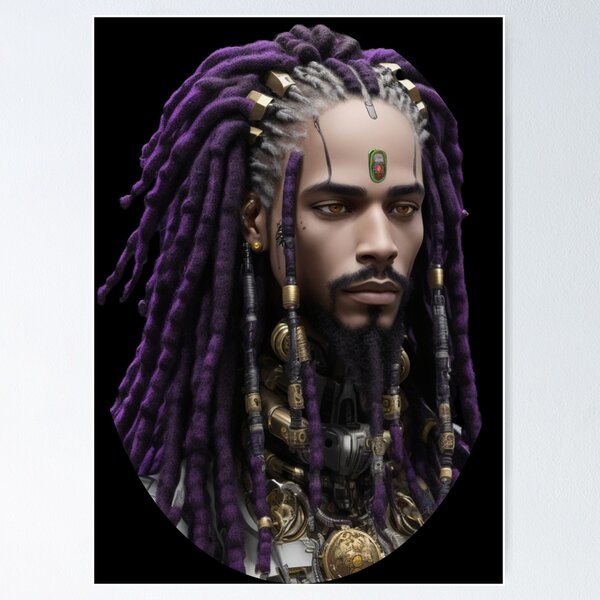 Item preview, Dreadlock future tech male 3 designed and sold by Rothnaric.